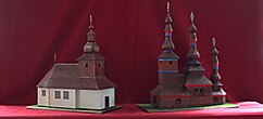 Drevené kostolíky Ladislava Cidyla - miniatúry drevených sakrálnych stavieb zo severovýchodu Slovenska